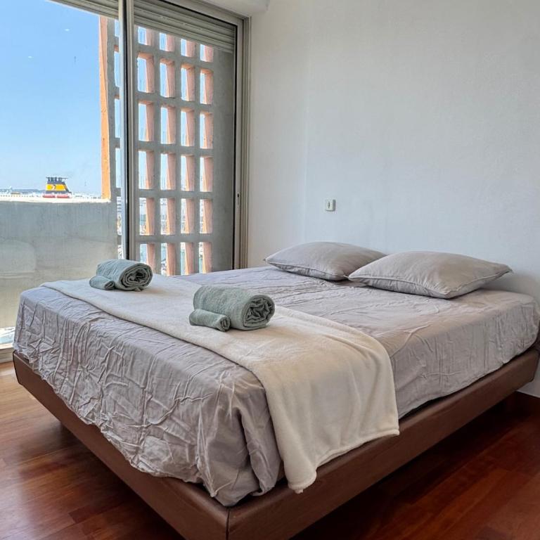 Magnifique appartement terrasse face au port et vue mer étage élevé - Apartment mit 2 Schlafzimmern - 15