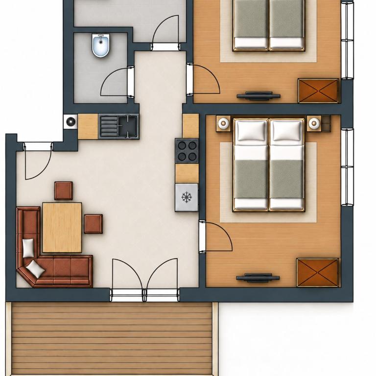 Haus Plattenkar - Appartement 2 Chambres - 10