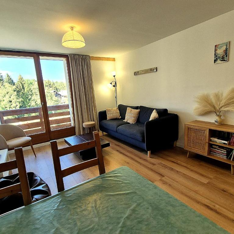 Cozy apartment in the heart of La Féclaz sleeps 5 48m - Appartamento - 2