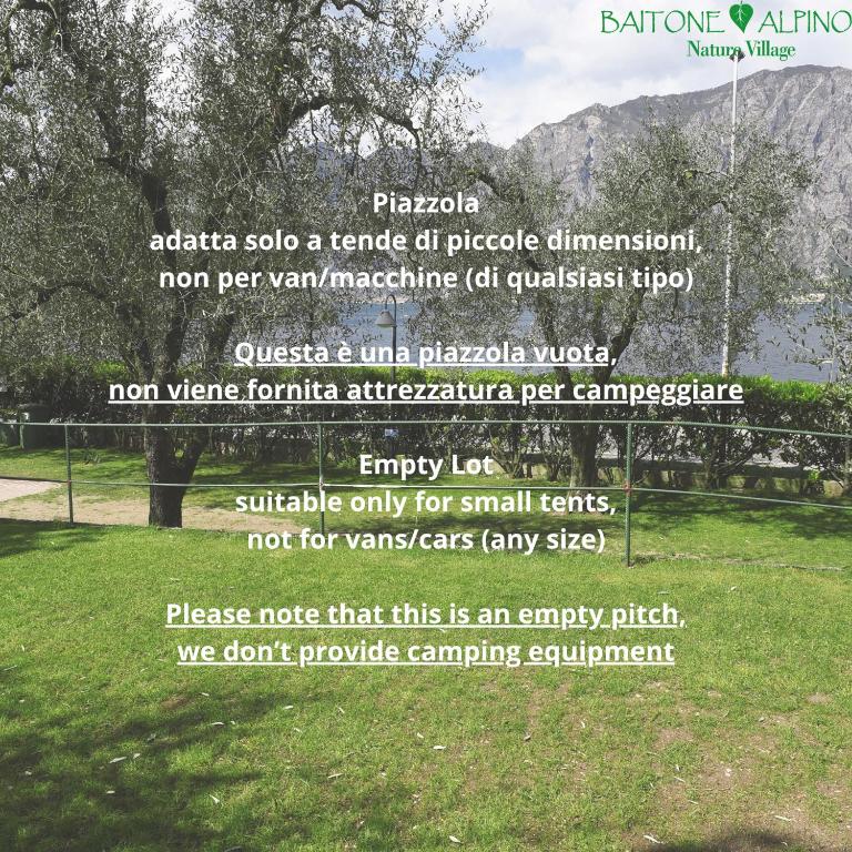 Camping Alpino - Nature Village - Empty Lot (Bring your own tent) - 8