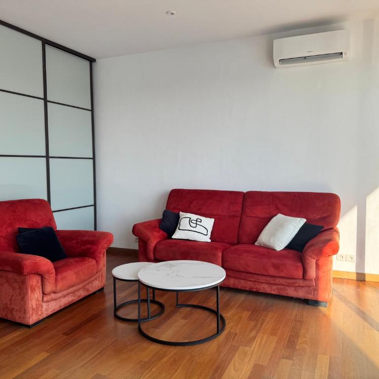 Magnifique appartement terrasse face au port et vue mer étage élevé - Apartment mit 2 Schlafzimmern - 4