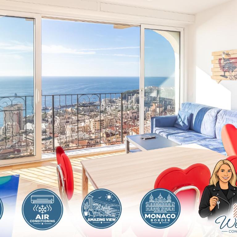 Stunning Sea View 1 bedroom Near Monaco - Chambre Simple - 1