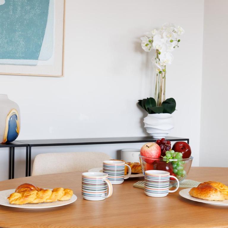 Upstays Elegant 50m2 1 Bedroom AC and Terrace - Appartement 1 Chambre - 10