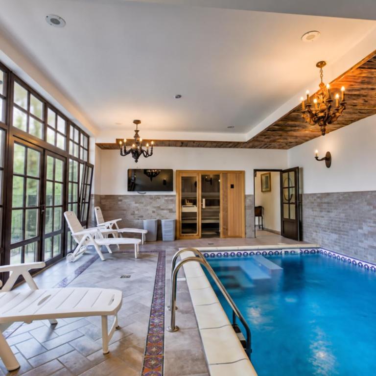 Berglodge Oberammergau Pool & Sauna - Ferienhaus - 1
