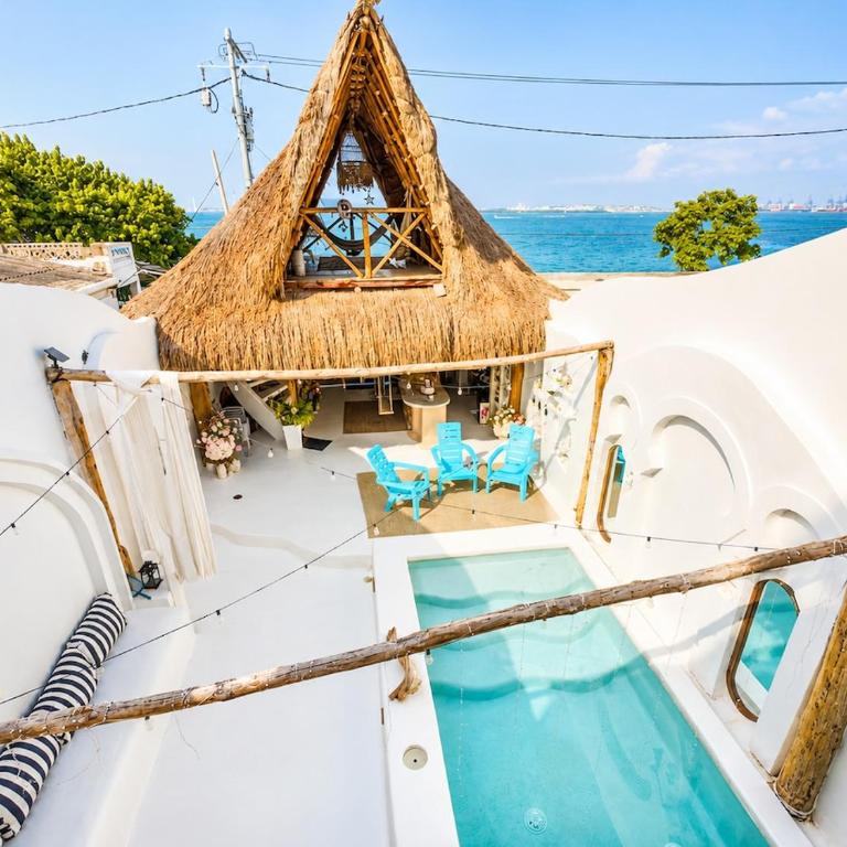 Casa de playa, piscina en isla de Cartagena - Villa de 3 dormitorios - 1