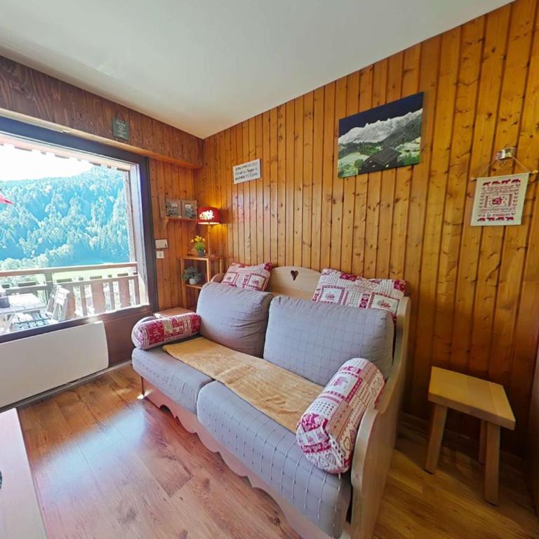 Studio cabine Vue chaine des Aravis - 4 couchages - Grand Bornand Village - GB090-C2 - Appartement 1 Chambre Deluxe - 1