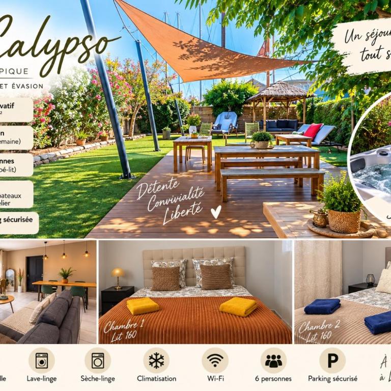 La Calypso maison atypique Option Jacuzzi - Appartamento con 3 Camere da Letto - 1