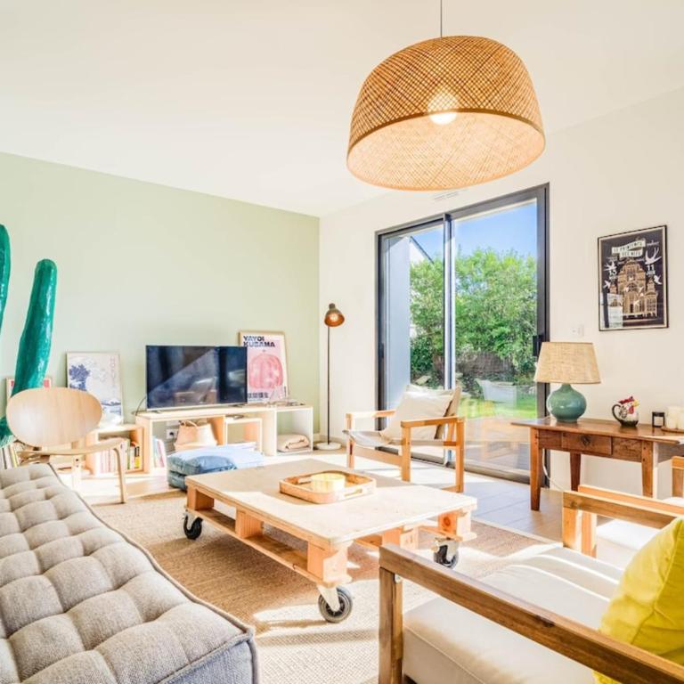 Belle maison moderne proche plages & bourg - Maison 5 Chambres - 11