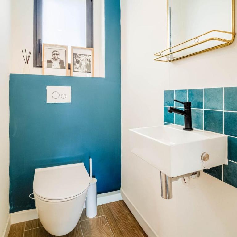 Belle maison moderne proche plages & bourg - Maison 5 Chambres - 28