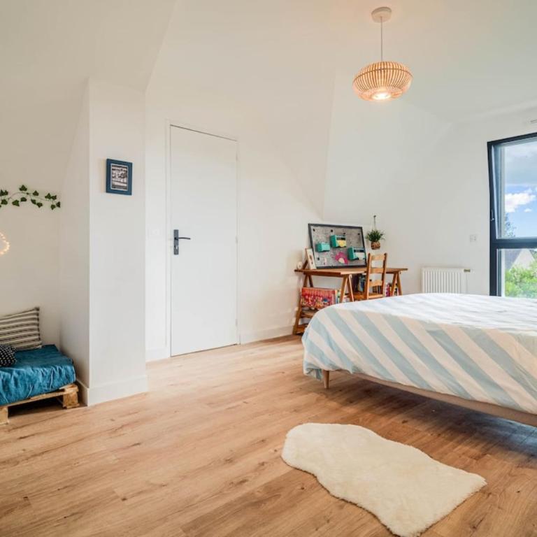 Belle maison moderne proche plages & bourg - Maison 5 Chambres - 50