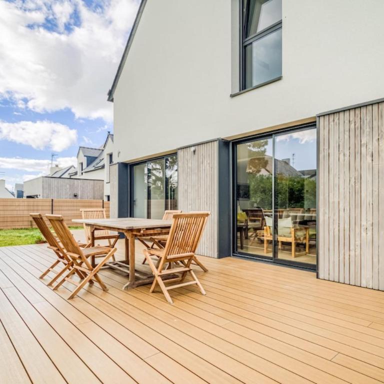 Belle maison moderne proche plages & bourg - Maison 5 Chambres - 53