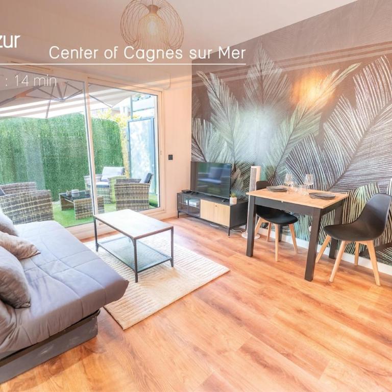 YV Bel appartement, piscine terrasse et garage - Appartement 1 Chambre avec Terrasse - 1