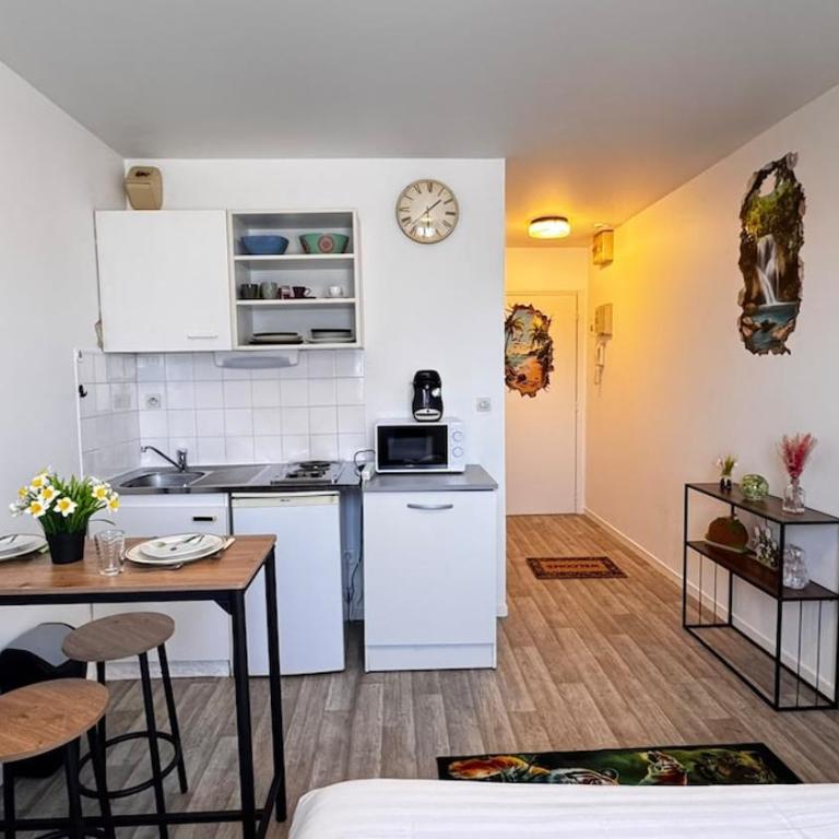 Le Nid Douillet, avec parking gratuit, proche des facultés - Appartement - 24