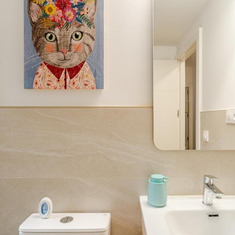 Cozy Room in Madrid City - Chambre Double avec Salle de Bains Commune - 7