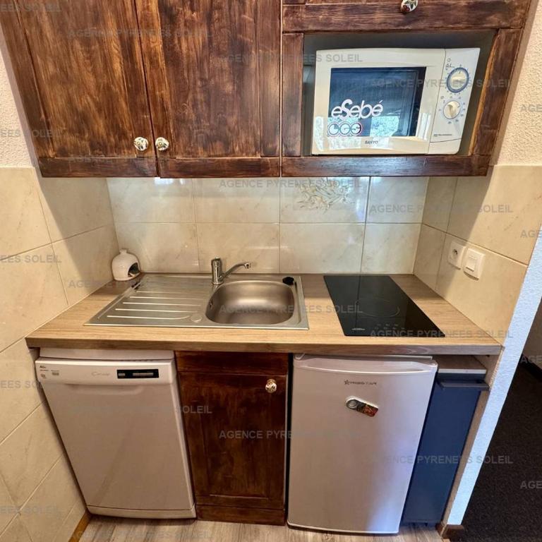 Appartement T2 au pied des pistes, 4 couchages, Les Angles - Balcon, Wifi, Parking - FR-1-295-137 - Apartment (4 Erwachsene) - 7