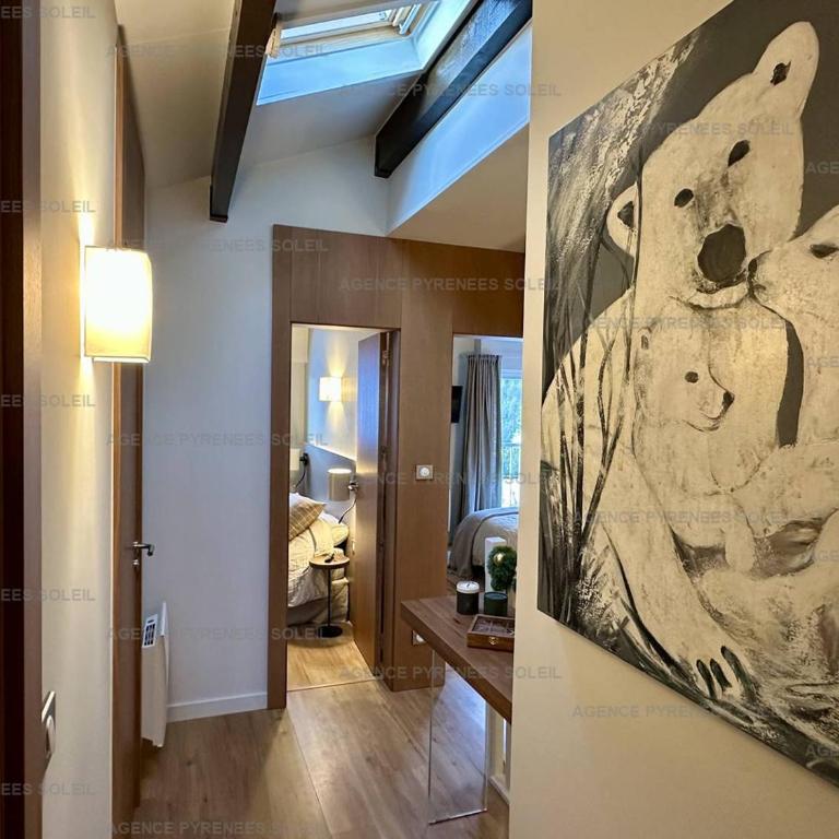 Appartement standing, vue lac/montagne - 10 pers. - Maison 5 Chambres - 9