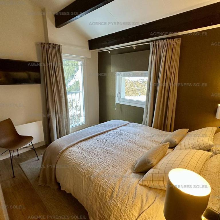 Appartement standing, vue lac/montagne - 10 pers. - Maison 5 Chambres - 14