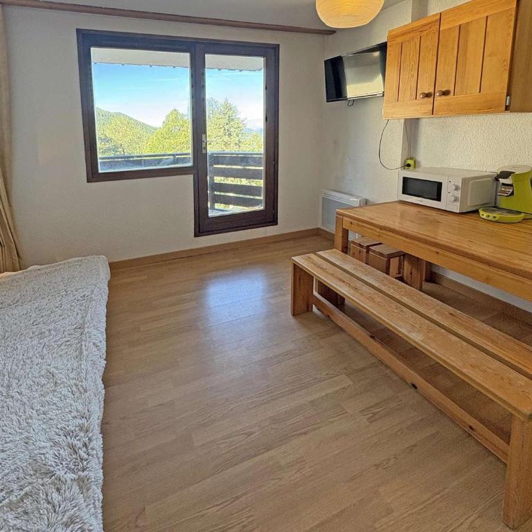 Studio 4 pers. au cœur de la station, vue vallée - FR-1-322-718 - Estudio - 3