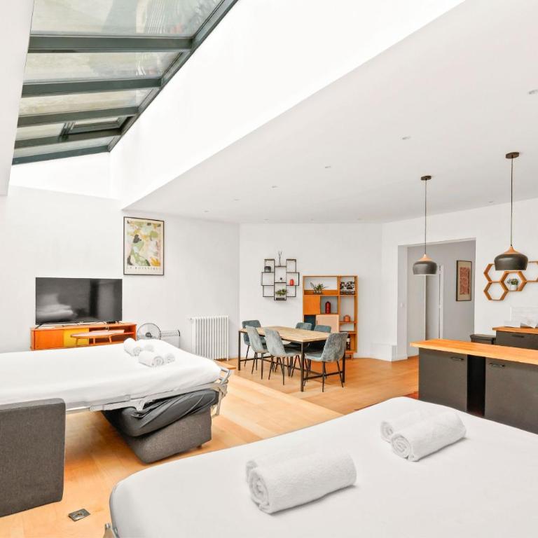Superbe Loft 3 Chambres - Centre Paris - Appartement - 7