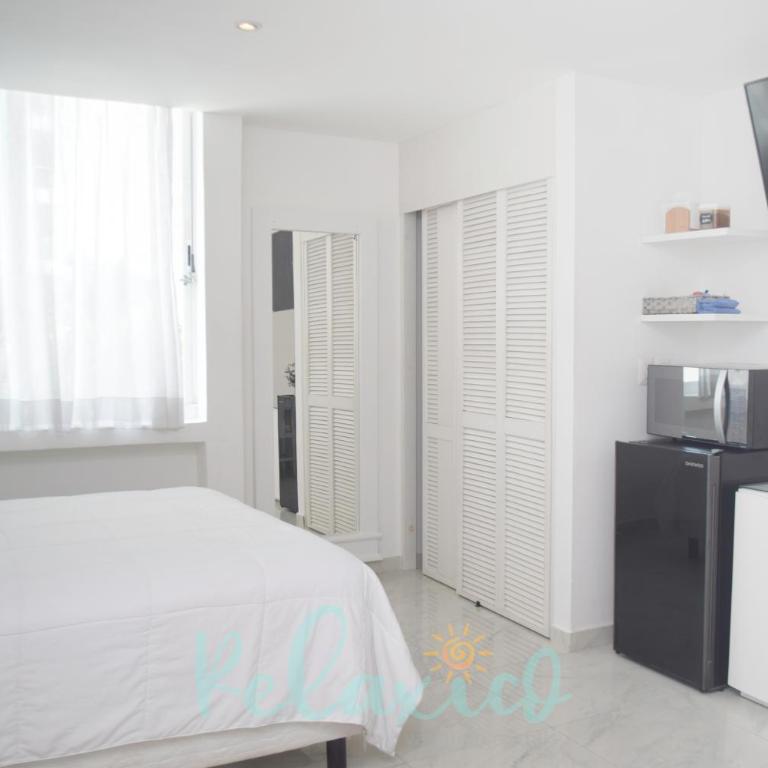 Estudio 2a sobre la playa, piscina, gimnasio, excelente opcion - Apartamento de 1 dormitorio - 17