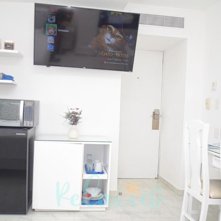 Estudio 2a sobre la playa, piscina, gimnasio, excelente opcion - Apartamento de 1 dormitorio - 9