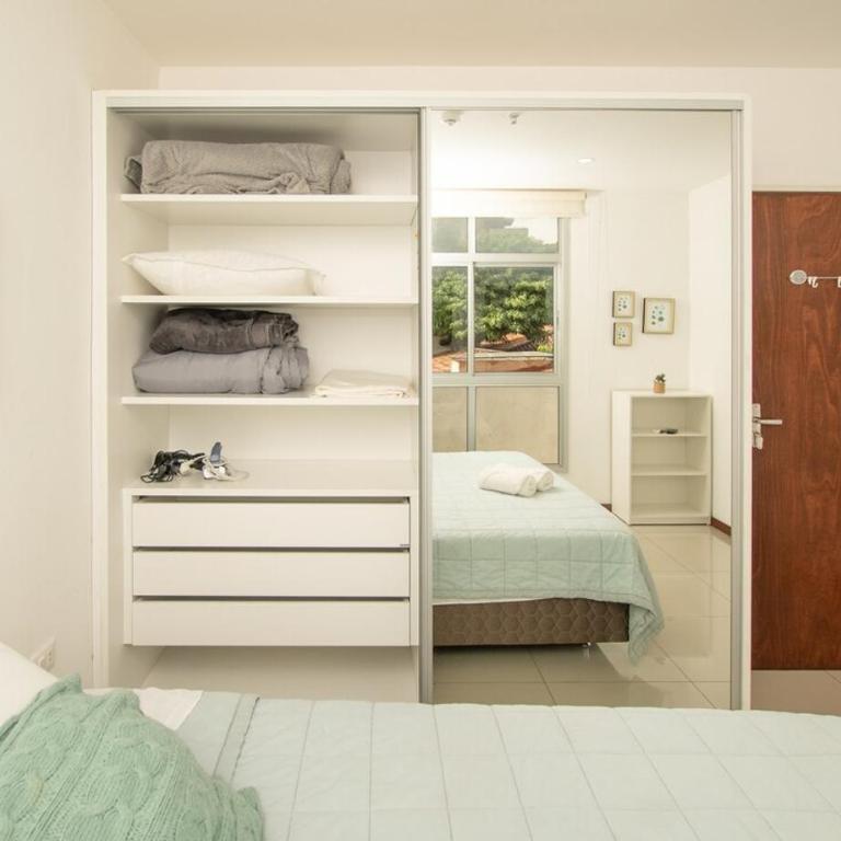 Modern 1BR Villa Morra with Balcony BBQ & Parking - Apartment - 7