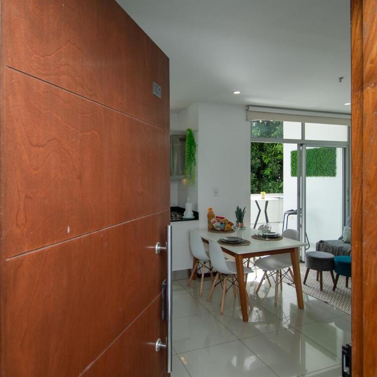 Modern 1BR Villa Morra with Balcony BBQ & Parking - Apartment - 18