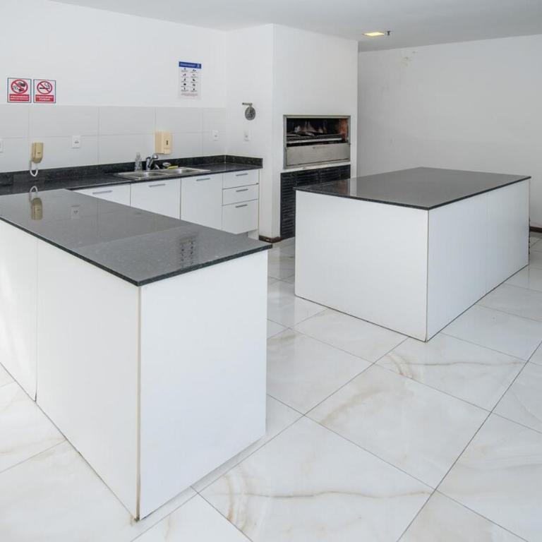 Modern 1BR Villa Morra with Balcony BBQ & Parking - Apartment - 49