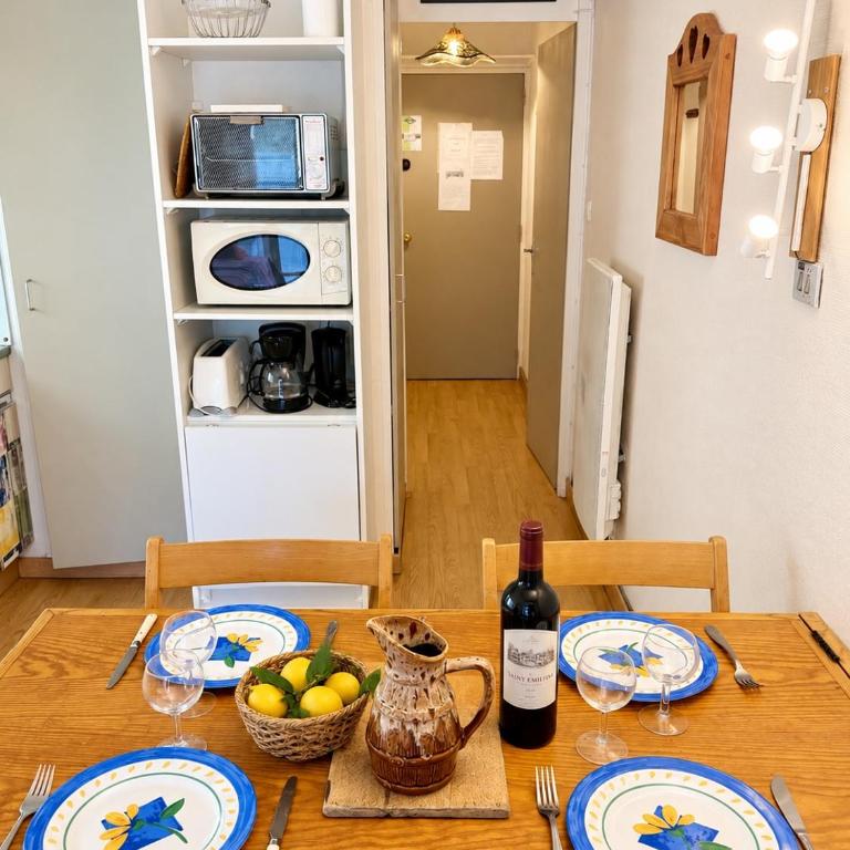 Le Cocon du Corbier Pied de piste 4 personnes - Appartement 2 Chambres - 7