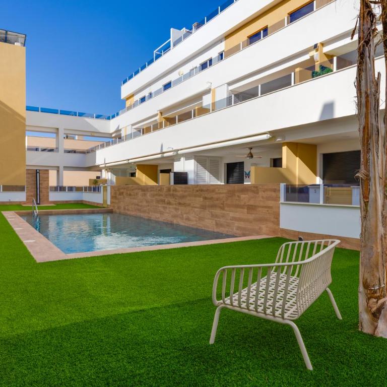 Casa Zomer Nuevo appartement with pool and parking close to beach Pilar - Apartment mit 2 Schlafzimmern - 6