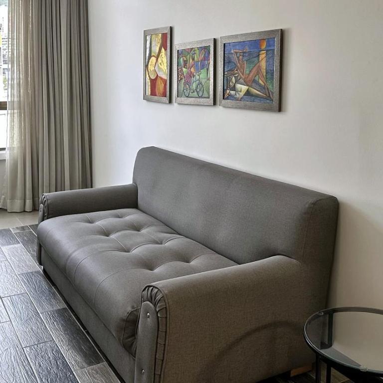 Luxury Suite Torre Poblado, 1 Min to Parque Lleras, Sleeps 4 - Suite con cama extragrande - 5