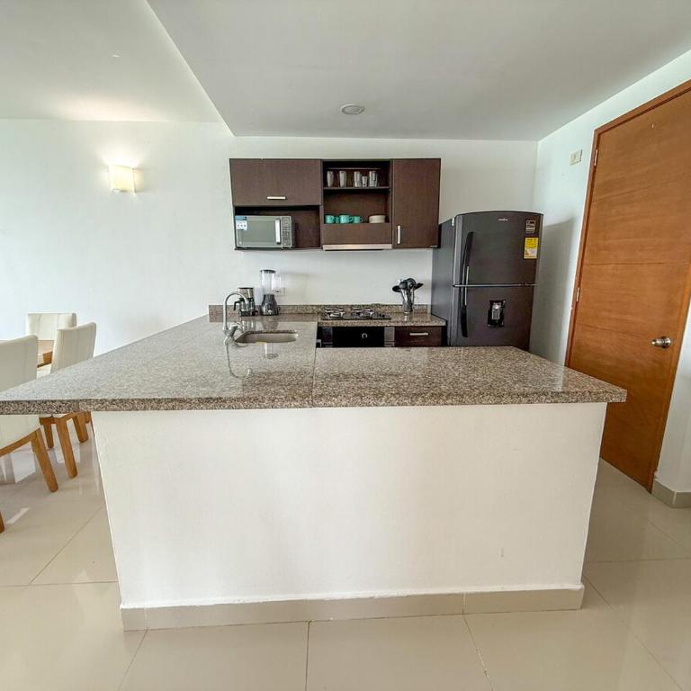 Apartamento completo en piso 26 frente al mar - Apartamento de 2 dormitorios - 7