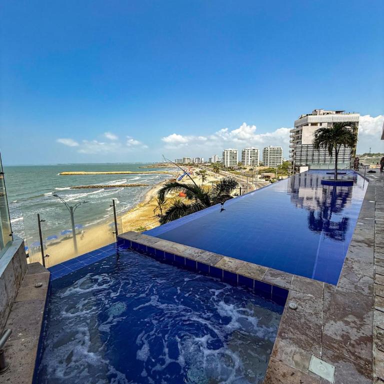 Apartamento completo en piso 26 frente al mar - Apartamento de 2 dormitorios - 57