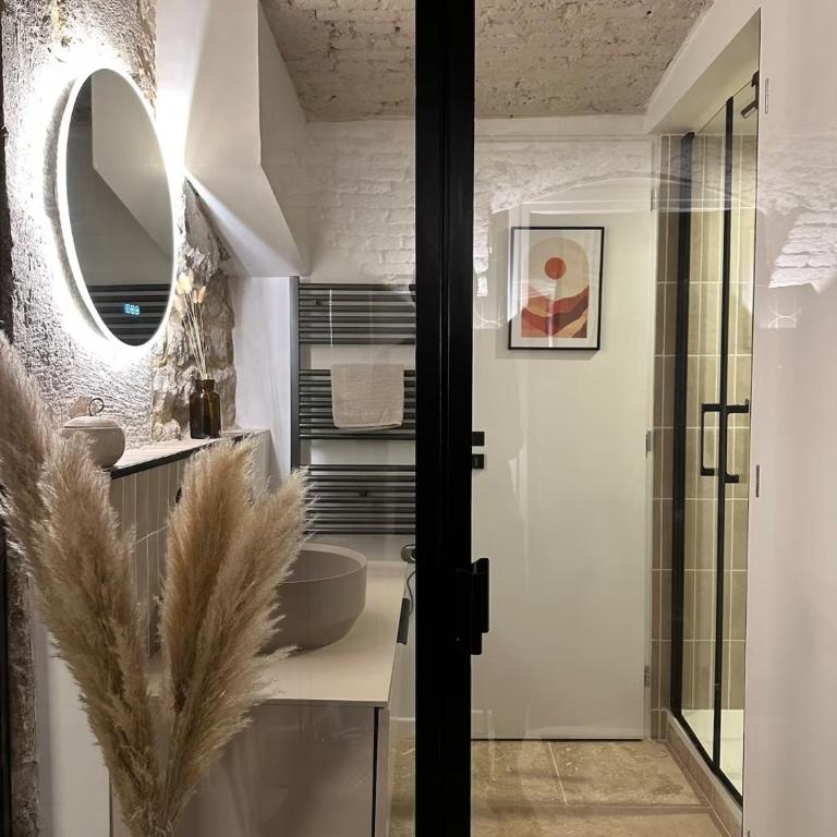 Brume, Sauna et Balnéo Centre Historique Rouen - Appartement 1 Chambre - 8