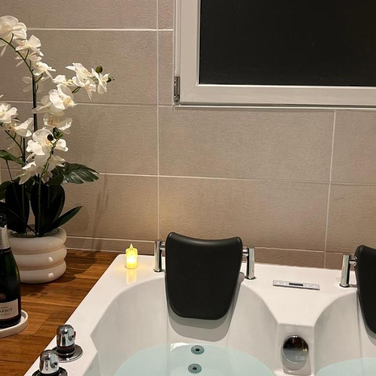 Le Bubble Chic Vichy Sauna Balnéo privatifs - Appartement 1 Chambre - 15