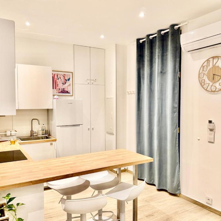 Nice 3 star apart near MC train Station 3rd floor - Appartement 1 Chambre - 8