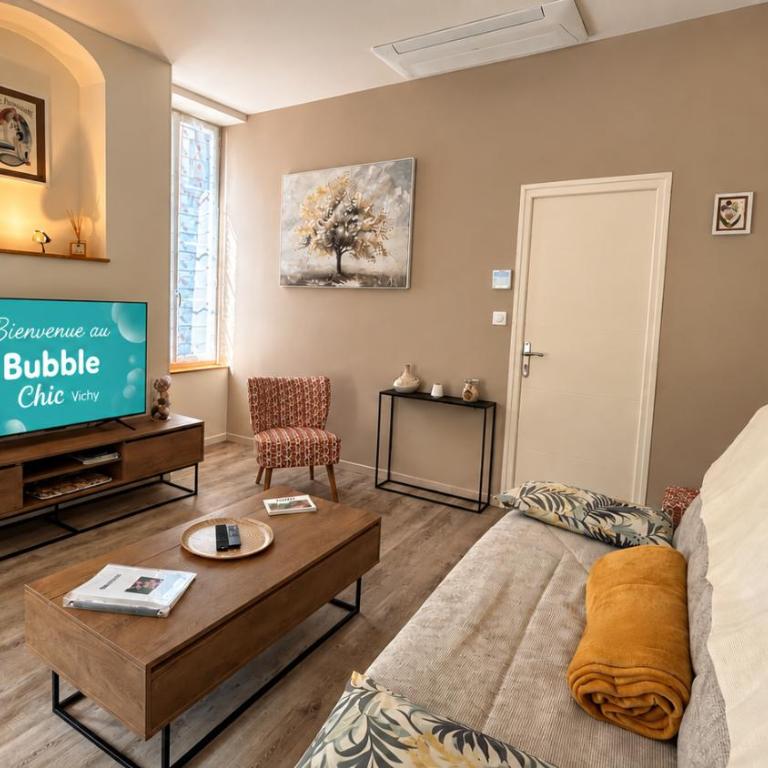 Le Bubble Chic Vichy Sauna Balnéo privatifs - Appartement 1 Chambre - 10