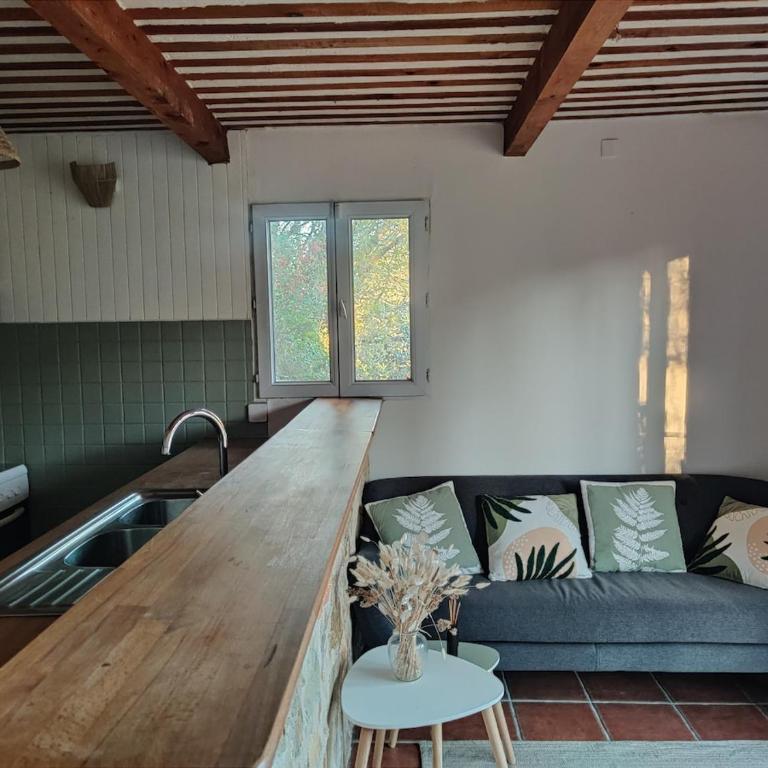Bas de villa en pleine nature - Apartment mit 2 Schlafzimmern und Terrasse - 9