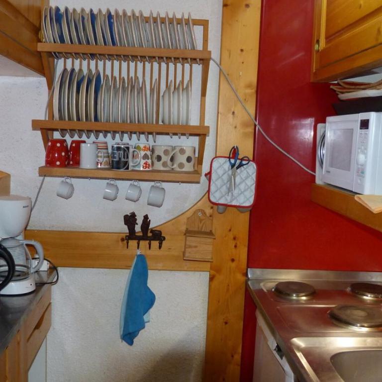 Résidence Nova - Appartement 2 pièces 6 personnes proche des pistes, des commerces, de la garderie et de l'ESF au centre de la station d’Arc 1800 MAE-1721 - Appartement - 14