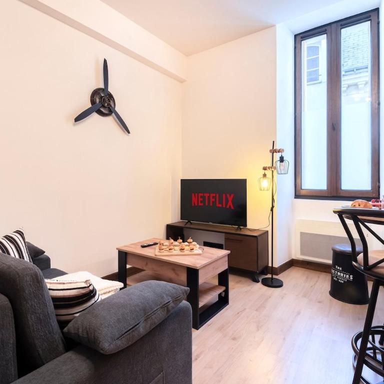Lascension Ralliement à 30m Billard & Netflix - One-Bedroom Apartment - 12