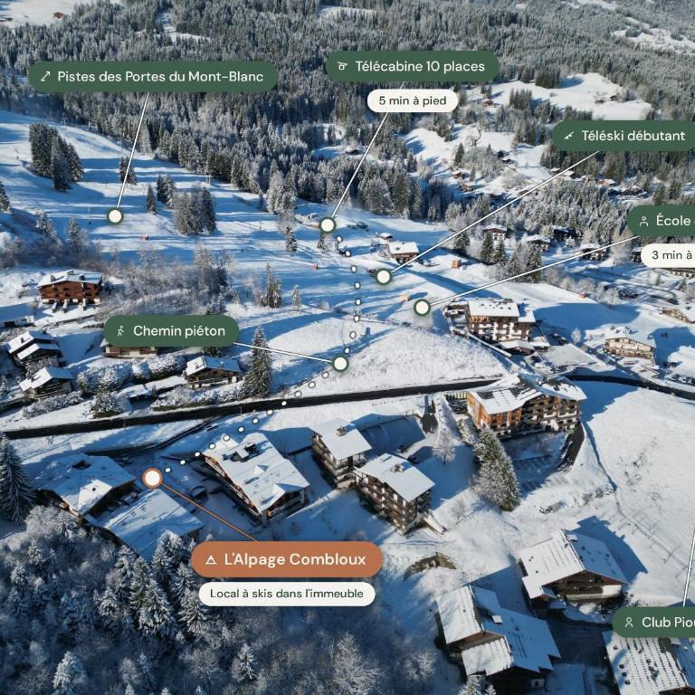 Les cimes de l alpage - Duplex luxe 130 m2 au pied des pistes - Appartement 4 Chambres de Luxe - 4