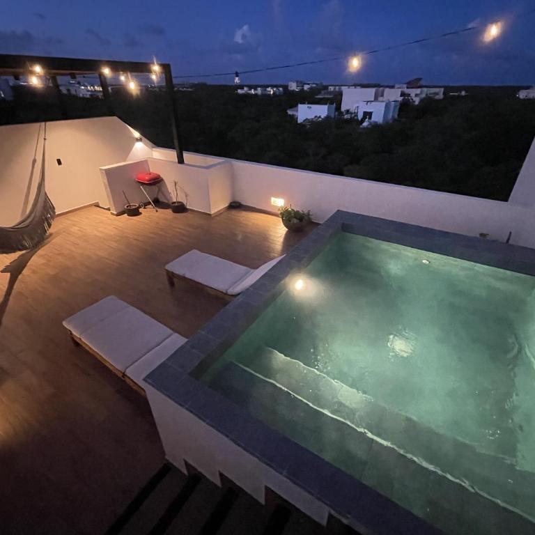 Sky Pool Suite - 4 Guests - Near the Beach - Apartment mit 1 Schlafzimmer - 14