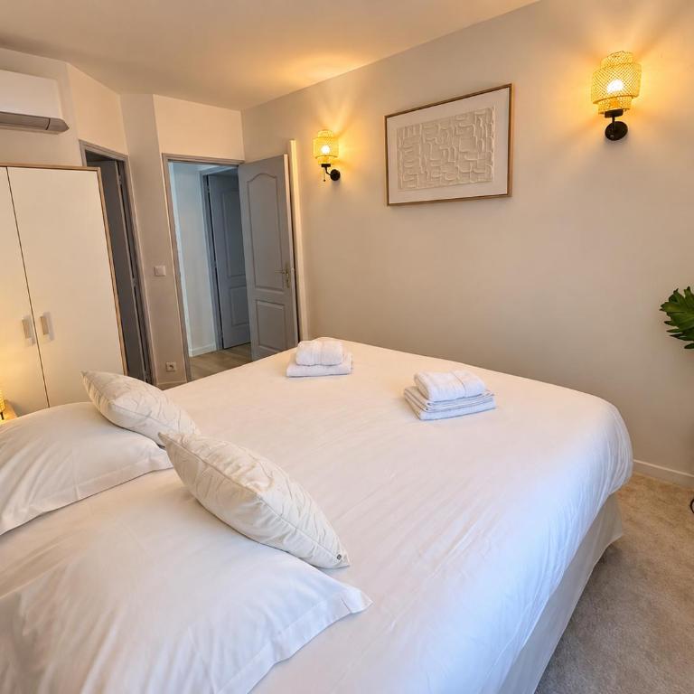 Cosy 2 bedrooms 2 bathrooms apartment - 1 min Palais & beaches - Apartment mit 2 Schlafzimmern - 9