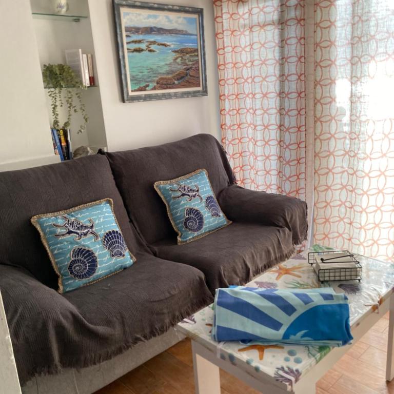 Estudio luminoso, primera línea de playa de las canteras - Apartment mit 1 Schlafzimmer - 35