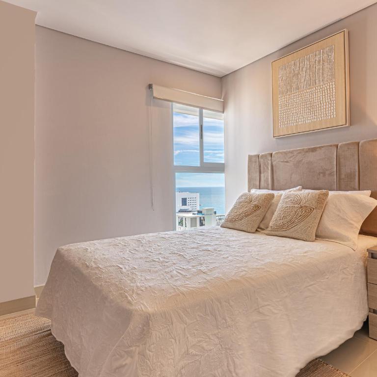 Dúplex en Bocagrande con piscina y vista al mar - Apartamento con vistas al mar - 13