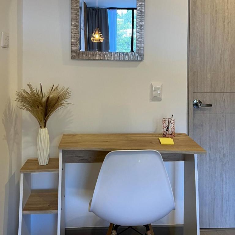 AREZZO 120 cerca Clinica Santa Fe, Balcon Privado - Apartamento de 1 dormitorio - 5