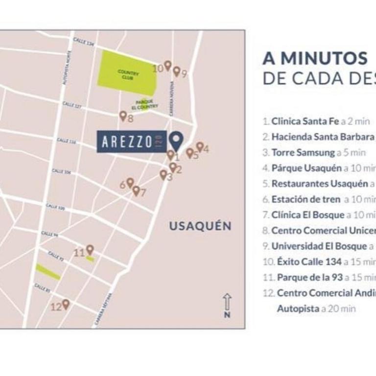 AREZZO 120 cerca Clinica Santa Fe, Balcon Privado - Apartamento de 1 dormitorio - 6