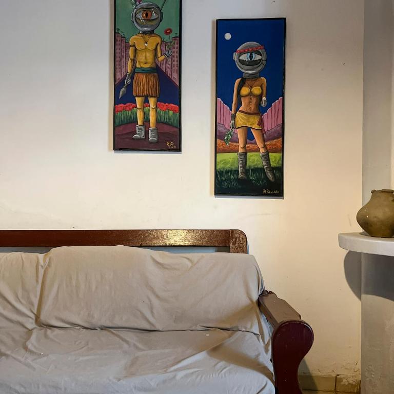 Casa Alquimia Guesthouse - Habitación Doble Estándar con baño compartido - 4