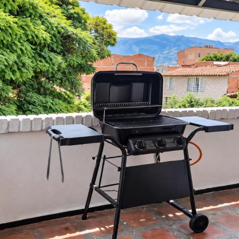 Terraza privada y asador en Belén Rosales APTO 300 - Apartamento de 3 dormitorios - 6