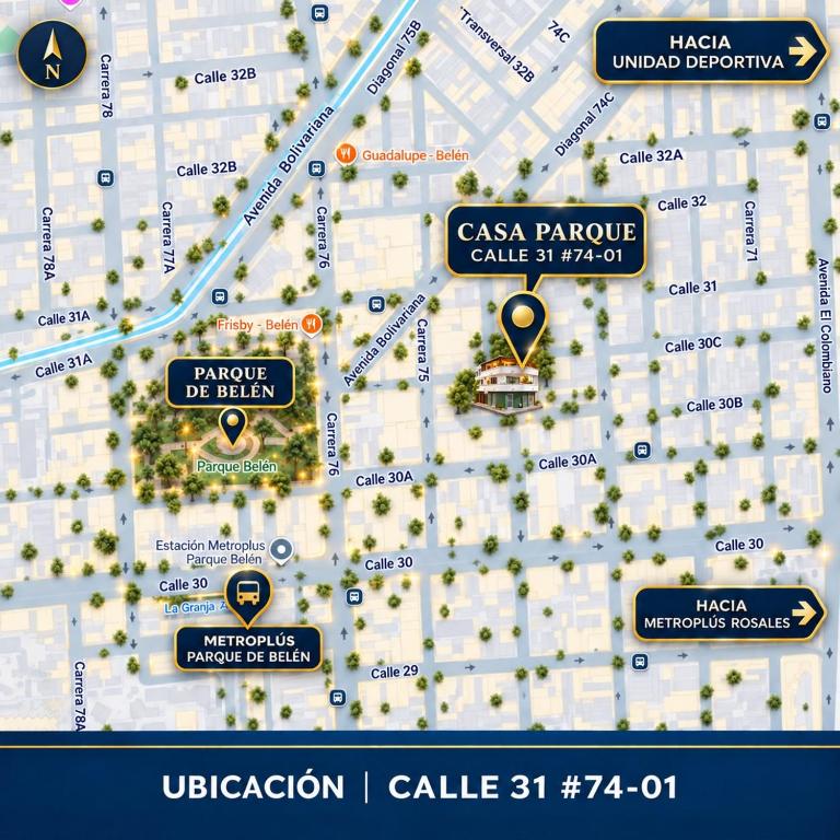 Acogedor Loft privado con Balcones, Belén Rosales APTO 201 - One-Bedroom Apartment - 22